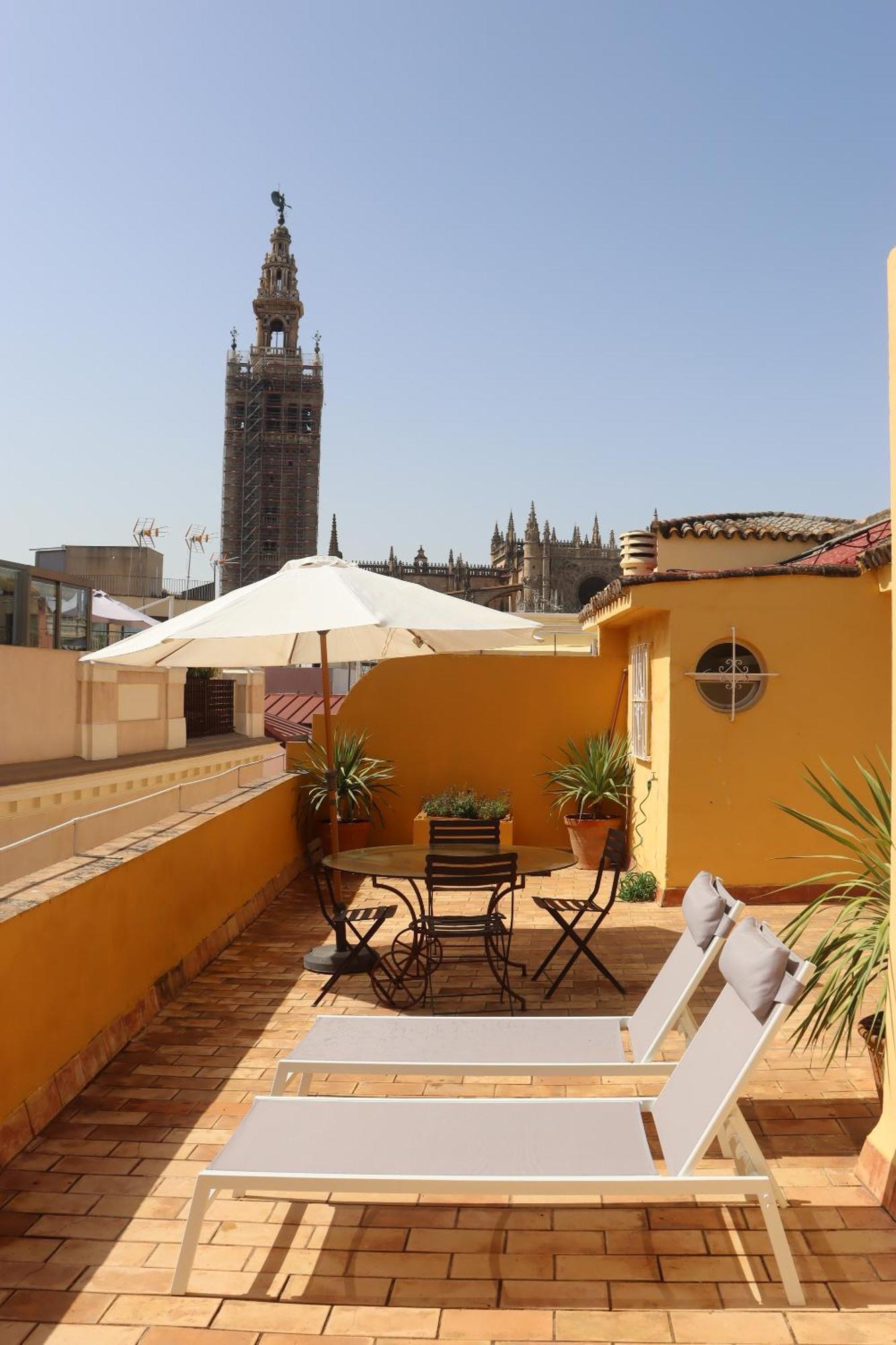 Fantastico Duplex Catedral, Terraza Privada Apartman Sevilla Kültér fotó